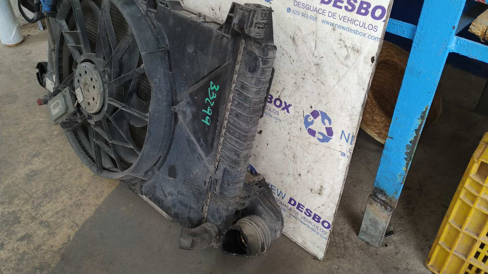 RADIADOR AGUA MERCEDES-BENZ CLASE A (W169) - vista 5