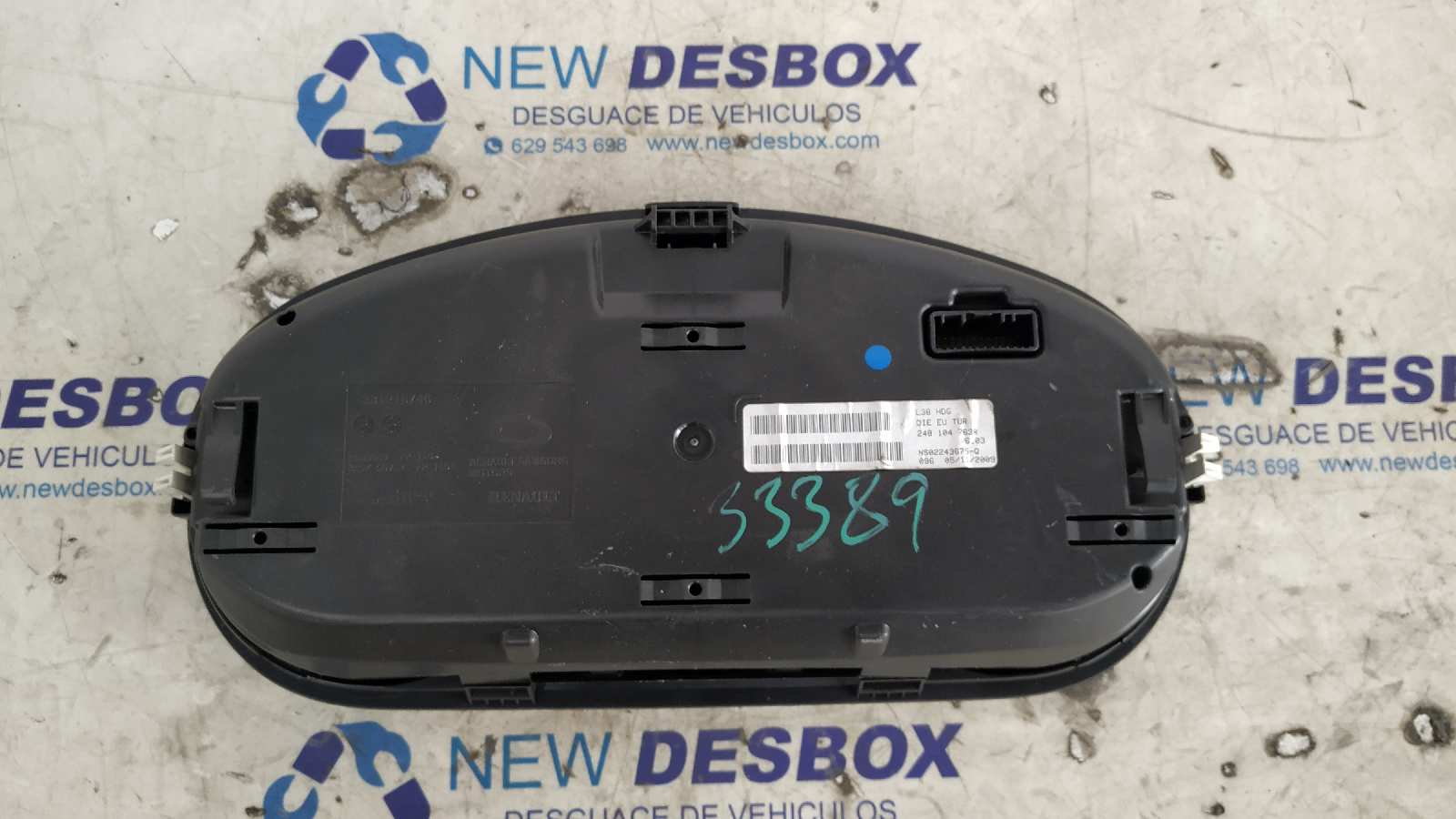 CUADRO INSTRUMENTOS RENAULT FLUENCE - vista 3