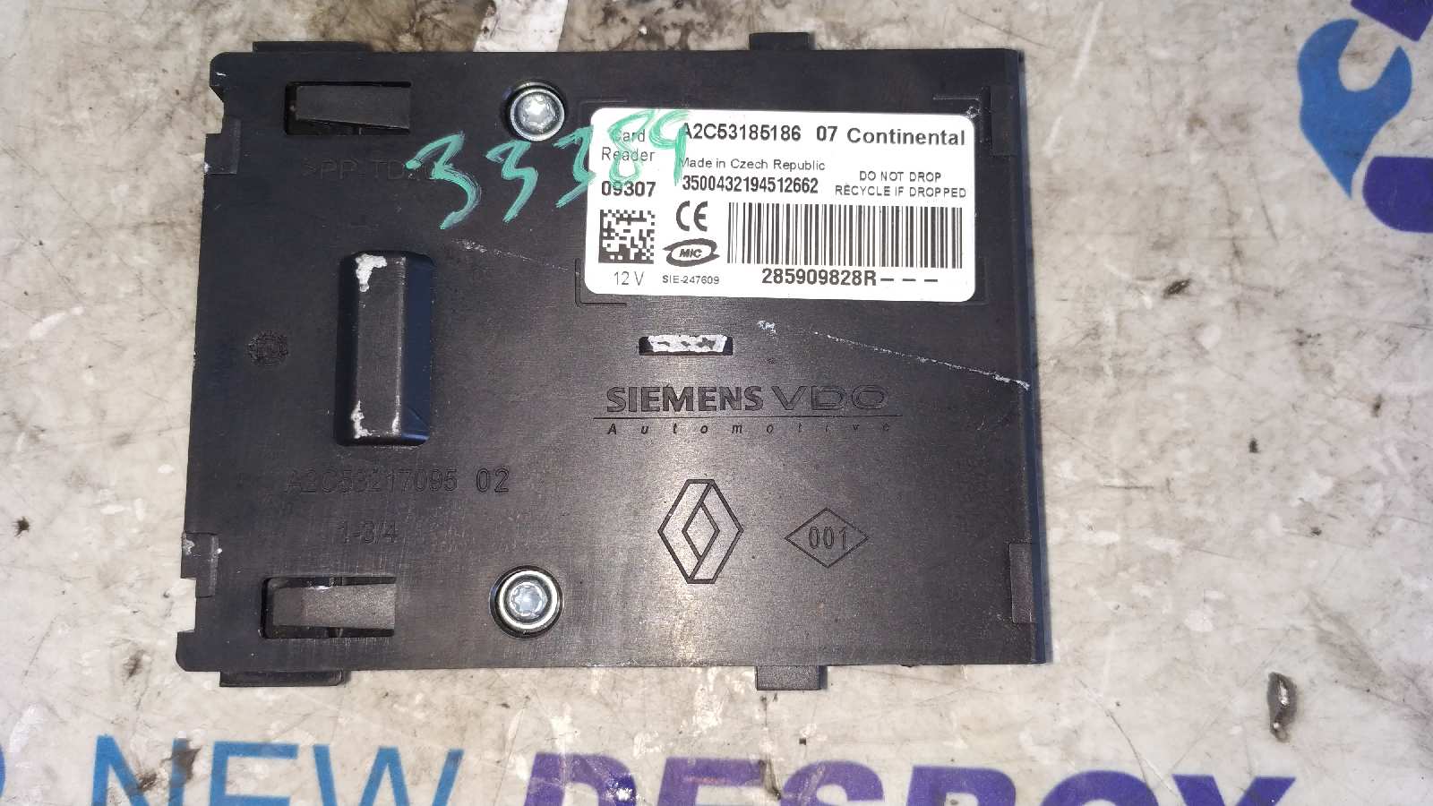 CONMUTADOR DE ARRANQUE RENAULT FLUENCE - vista 3