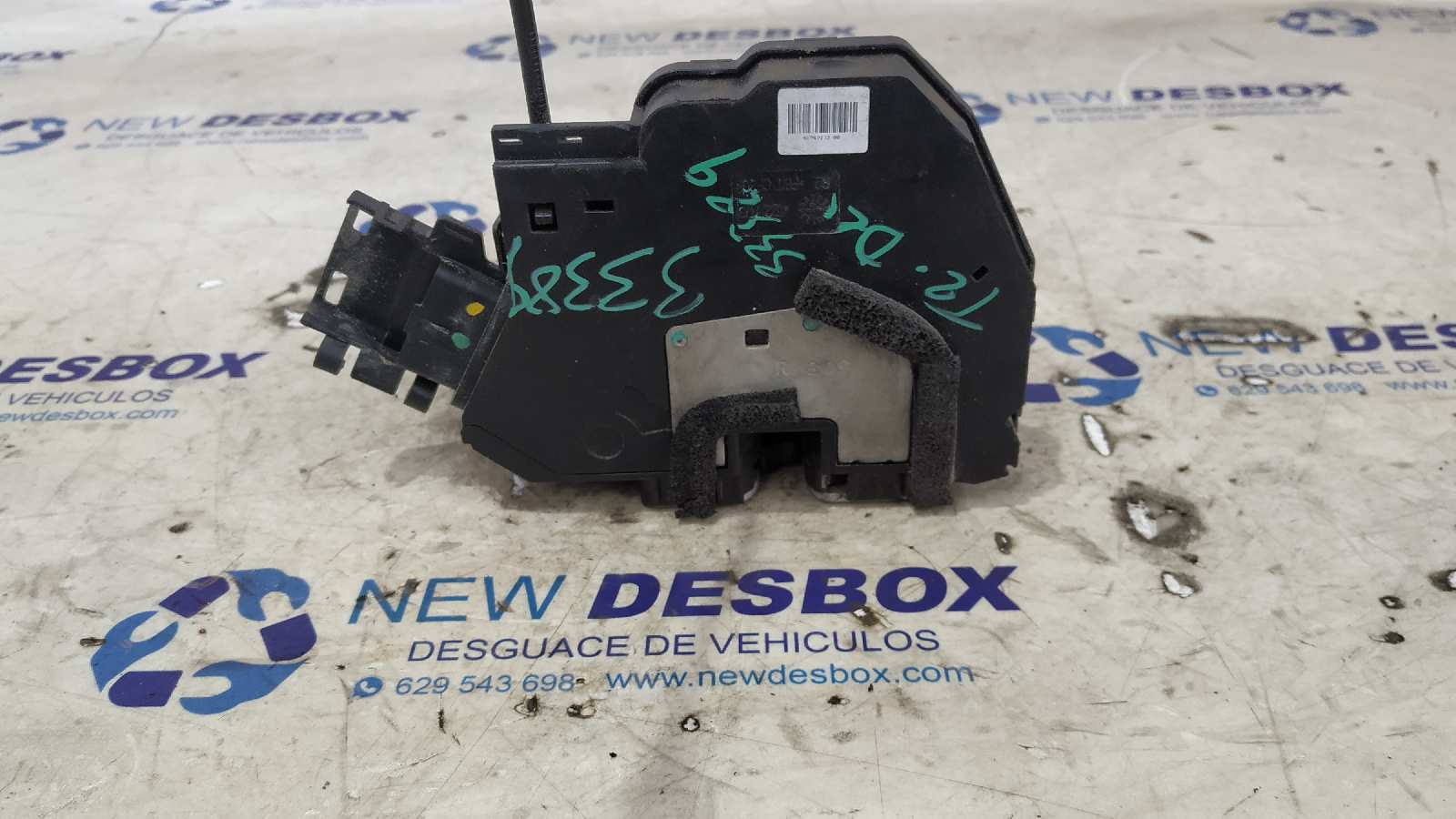 CERRADURA PUERTA TRASERA DERECHA RENAULT FLUENCE - vista 2