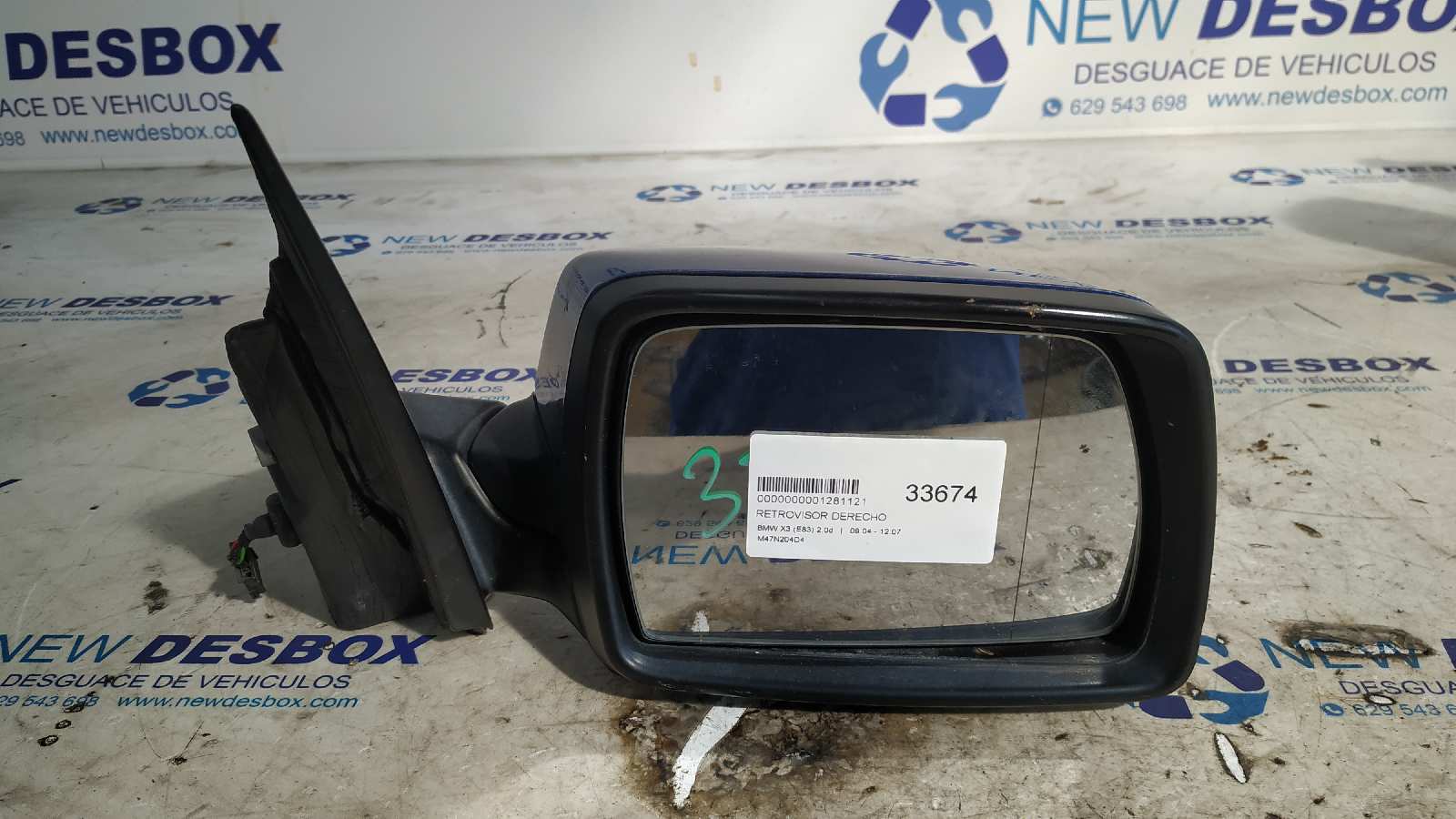 RETROVISOR DERECHO BMW X3 (E83)