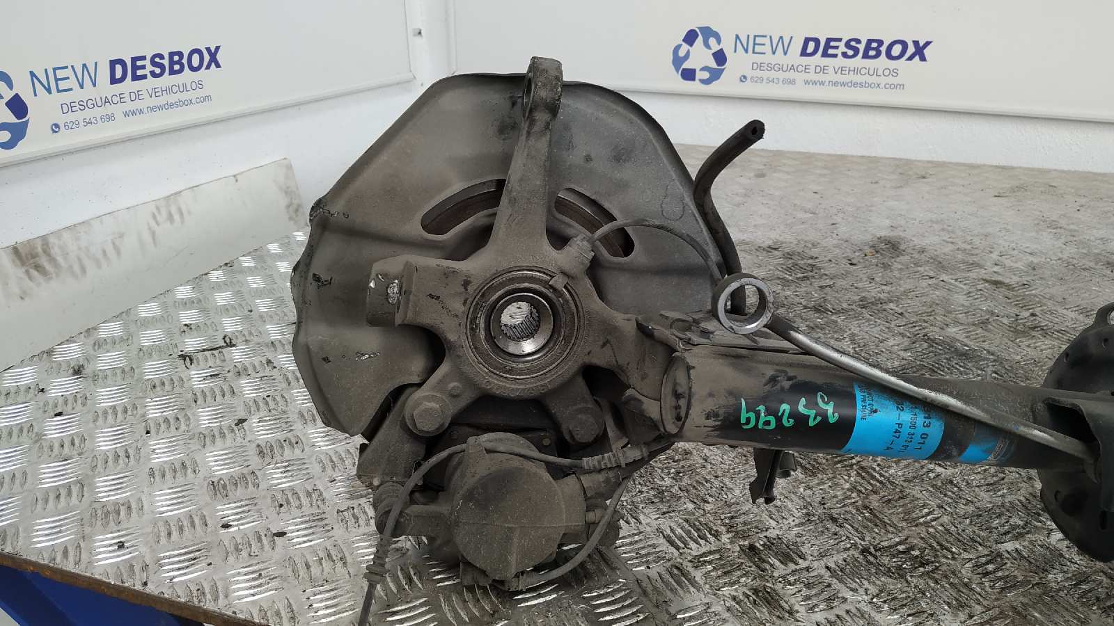 MANGUETA DELANTERA IZQUIERDA MERCEDES-BENZ CLASE A (W169) - vista 5