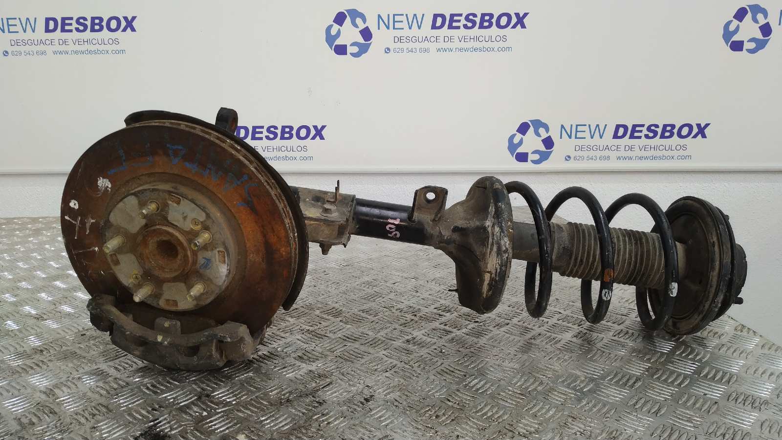 MANGUETA DELANTERA DERECHA HYUNDAI SANTA FE (SM) - vista 2