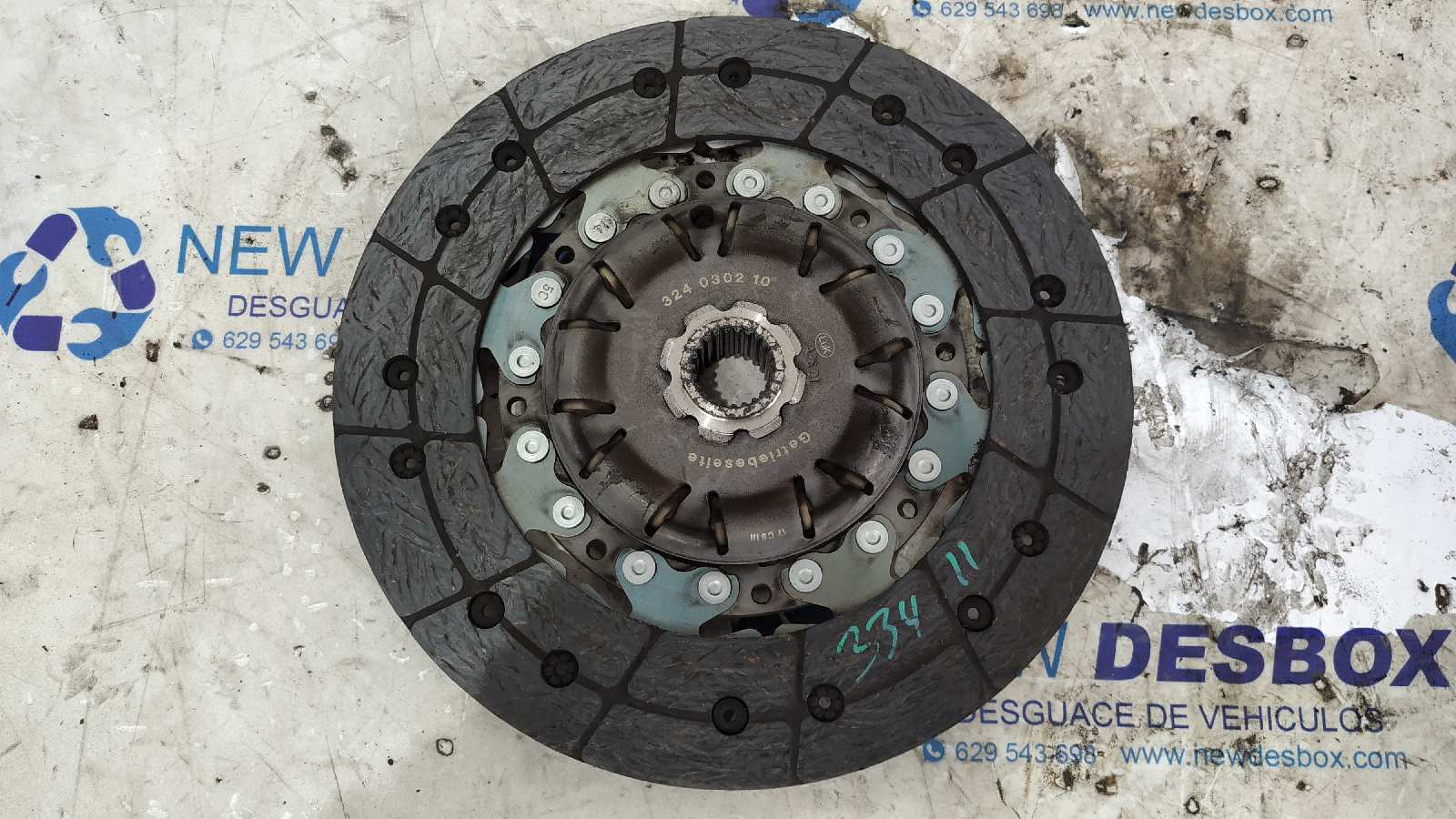 KIT EMBRAGUE FORD GALAXY (VY) - vista 5