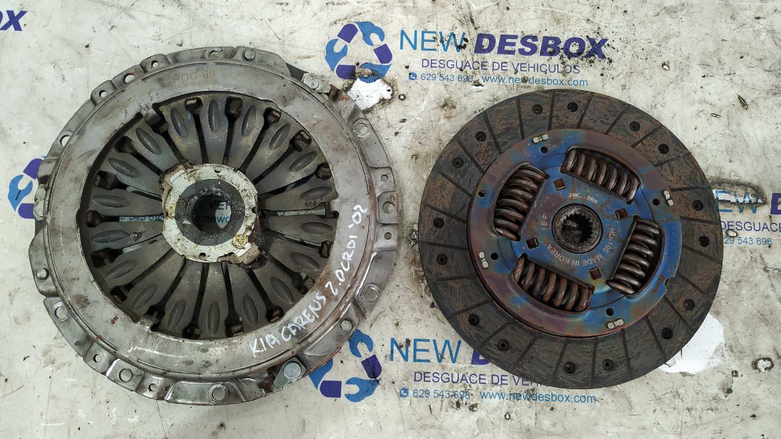 KIT EMBRAGUE KIA CARENS 2.0