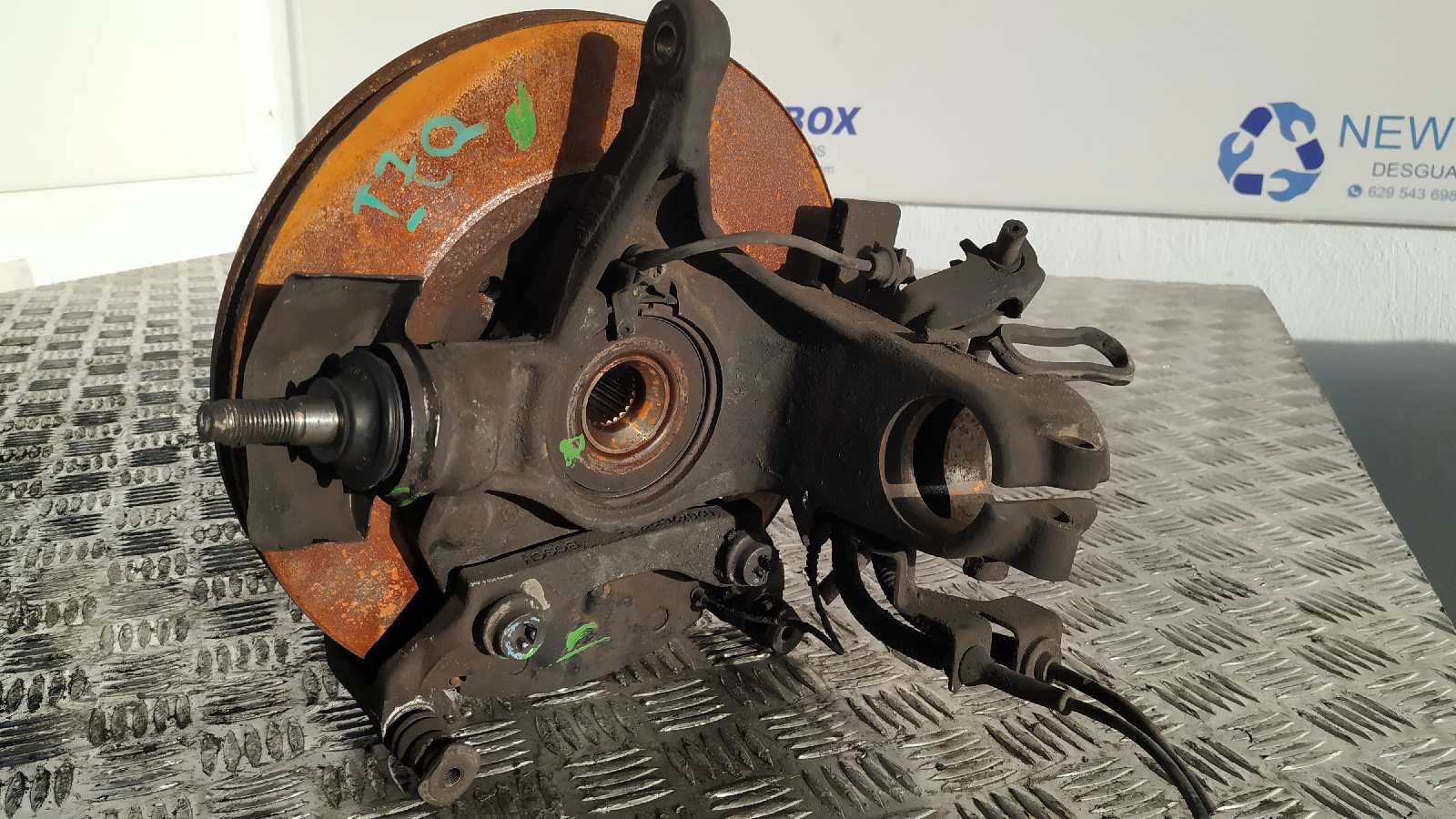 MANGUETA DELANTERA IZQUIERDA CITROEN C5 BERLINA - vista 2