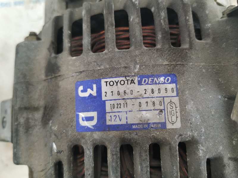 ALTERNADOR TOYOTA RAV 4 (A2) - vista 2
