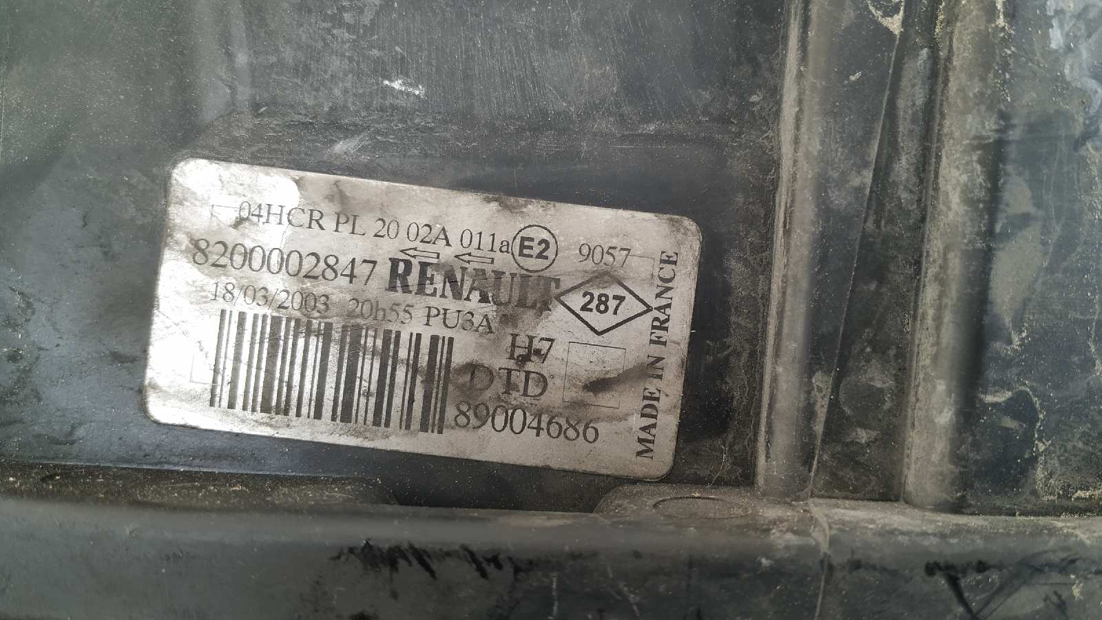 FARO DERECHO RENAULT LAGUNA II (BG0) - vista 8