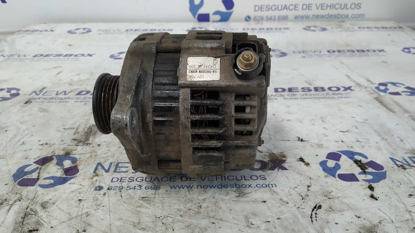 ALTERNADOR KIA SHUMA 1.5 - vista 7