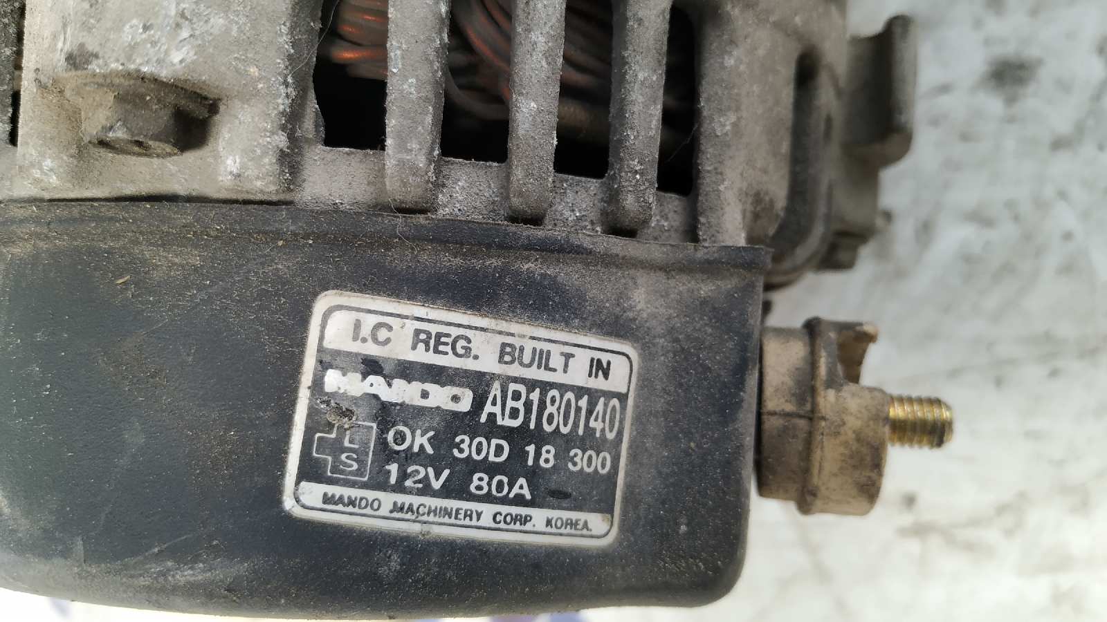 ALTERNADOR KIA RIO 1.5 - vista 7