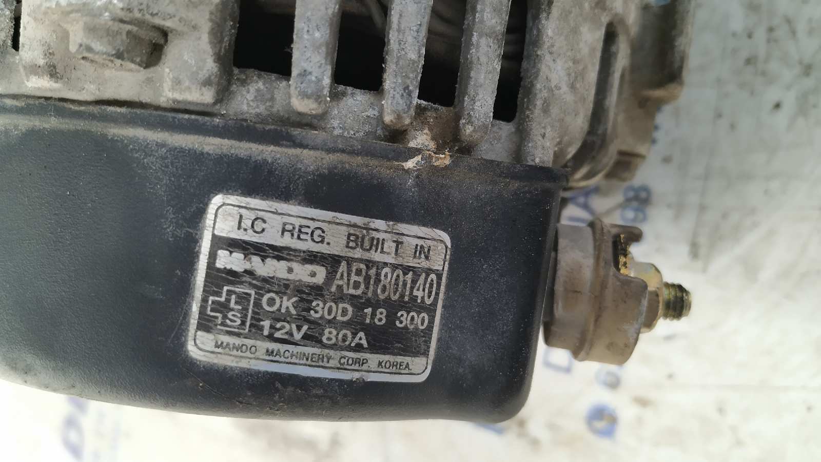 ALTERNADOR KIA RIO 1.5 - vista 2