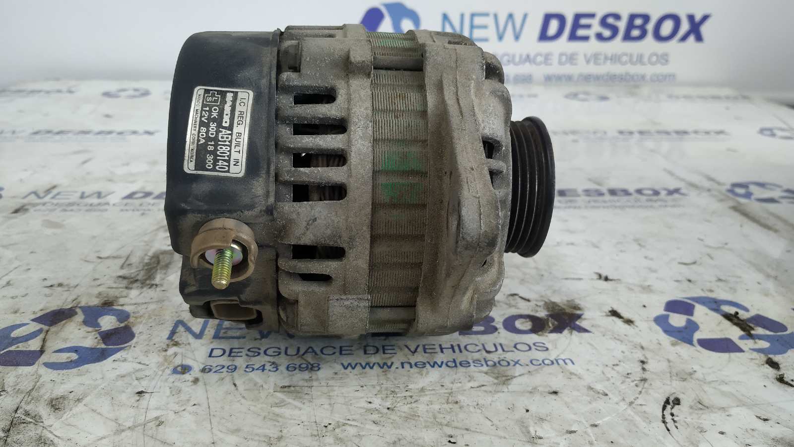 ALTERNADOR KIA SHUMA II - vista 2