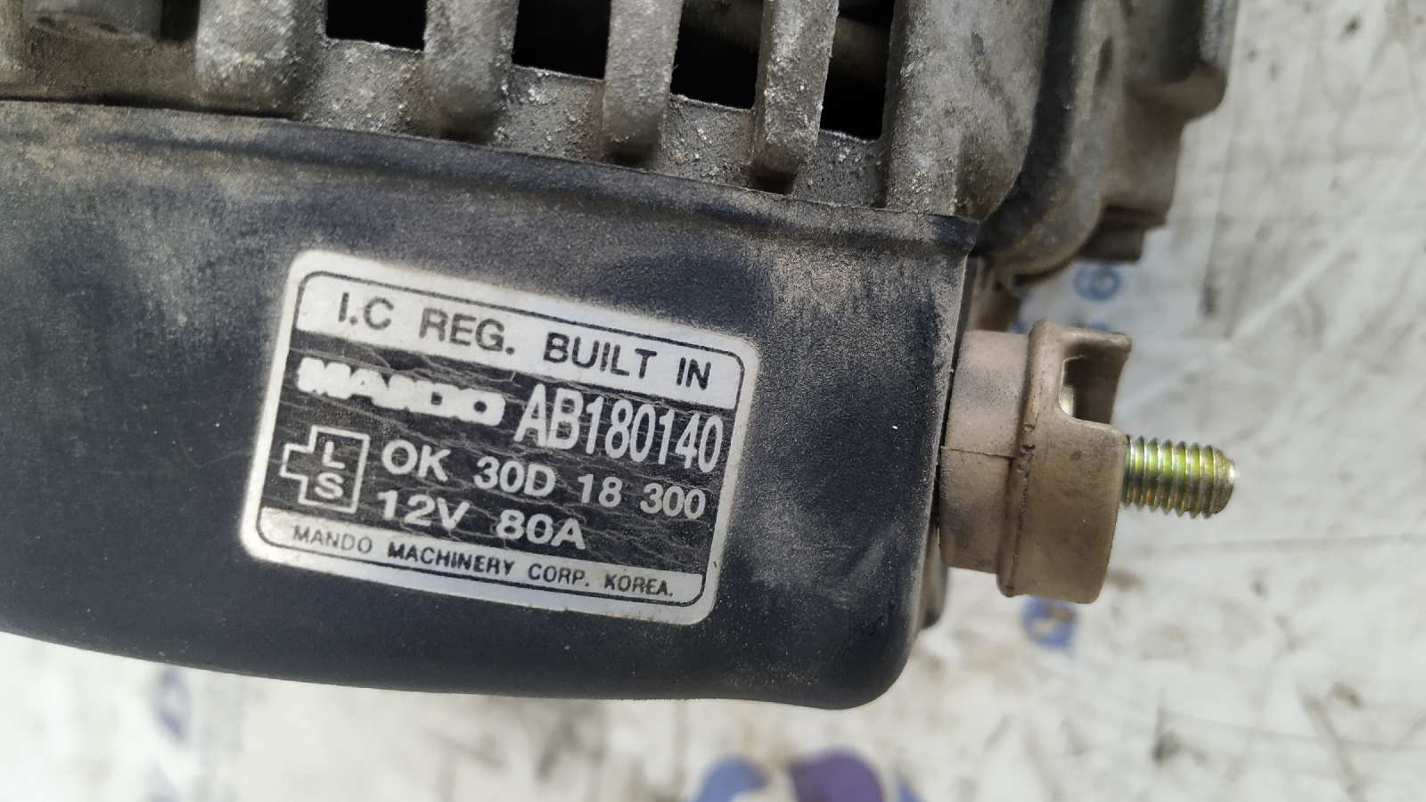 ALTERNADOR KIA SHUMA II - vista 7