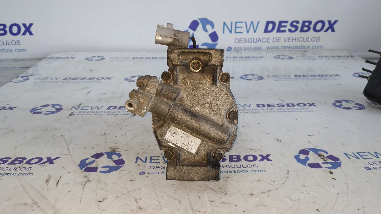 COMPRESOR AIRE ACONDICIONADO TOYOTA COROLLA (E12) - vista 6