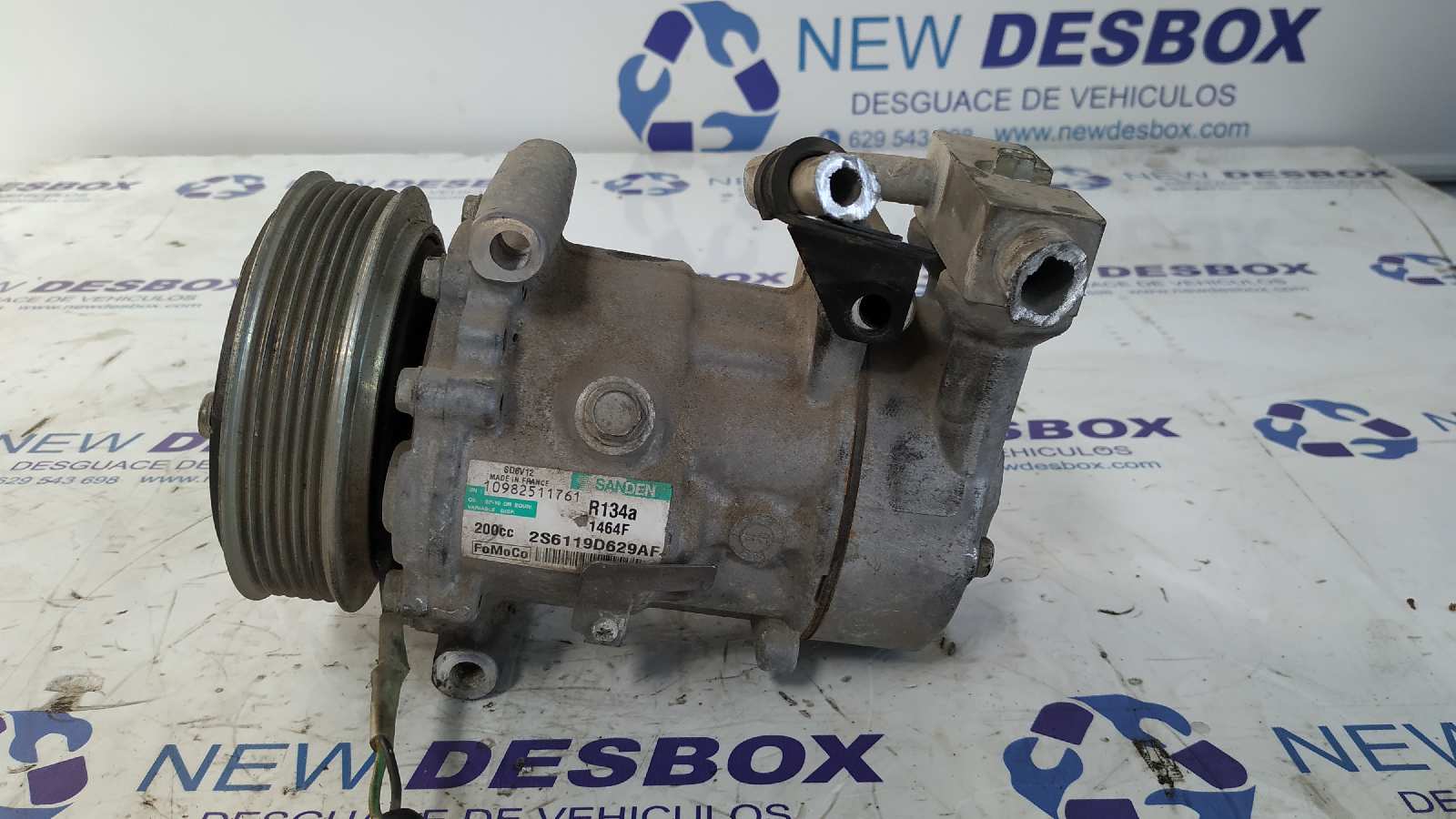 COMPRESOR AIRE ACONDICIONADO FORD FIESTA (CBK) - vista 3