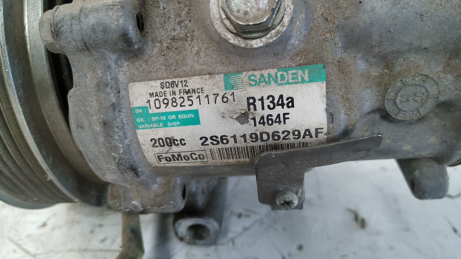 COMPRESOR AIRE ACONDICIONADO FORD FIESTA (CBK) - vista 5