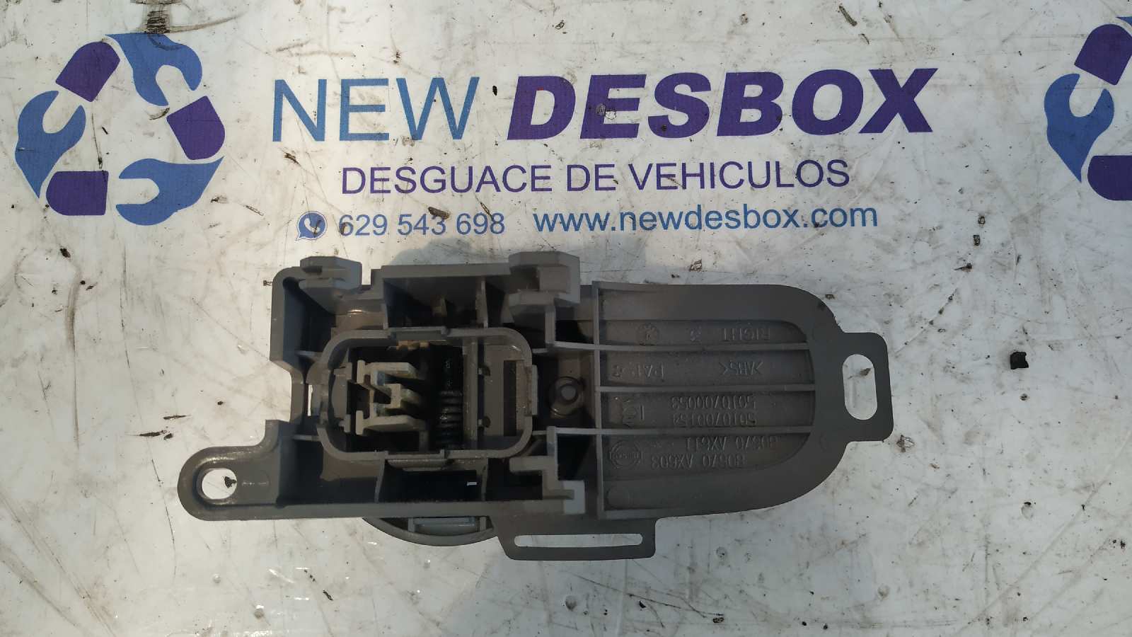 MANETA INTERIOR TRASERA DERECHA NISSAN MICRA (K12E) - vista 3