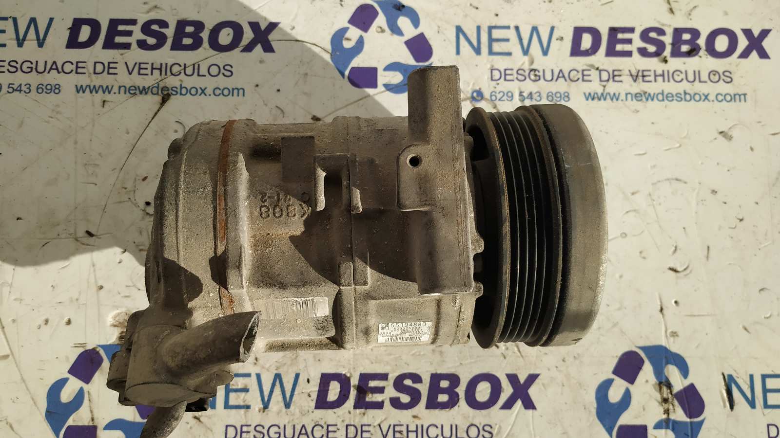 COMPRESOR AIRE ACONDICIONADO FIAT GRANDE PUNTO (199) - vista 7