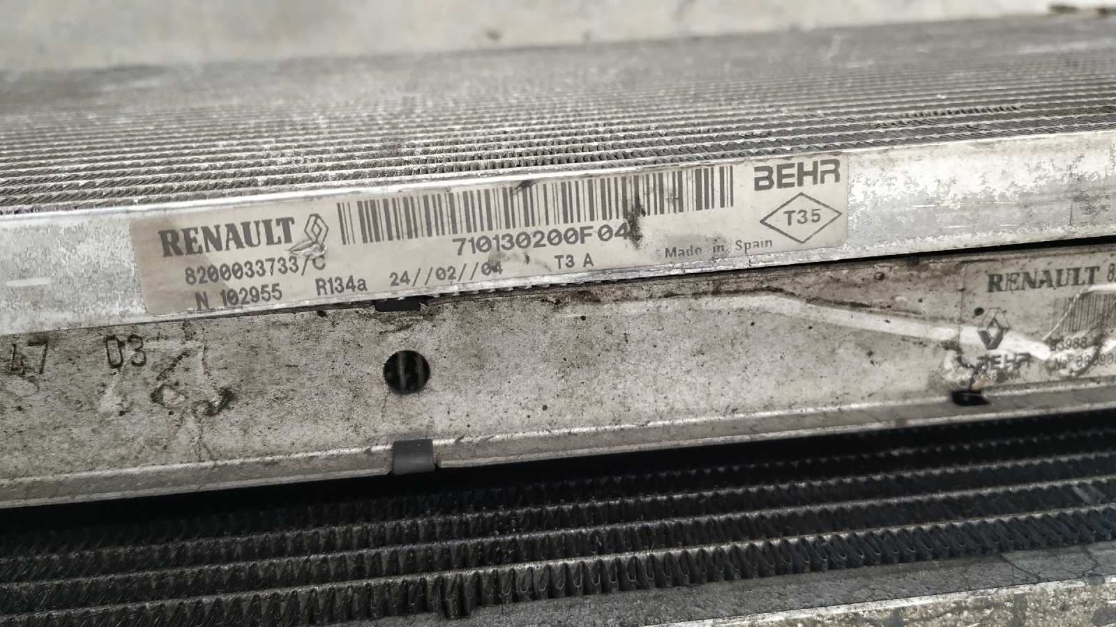 CONDENSADOR / RADIADOR  AIRE ACONDICIONADO RENAULT ESPACE IV (JK0) - vista 2