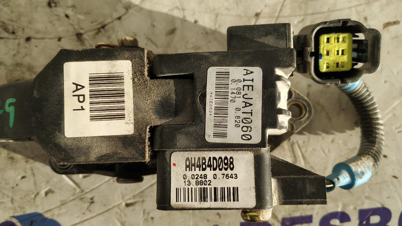 POTENCIOMETRO PEDAL HYUNDAI H 1 - vista 6