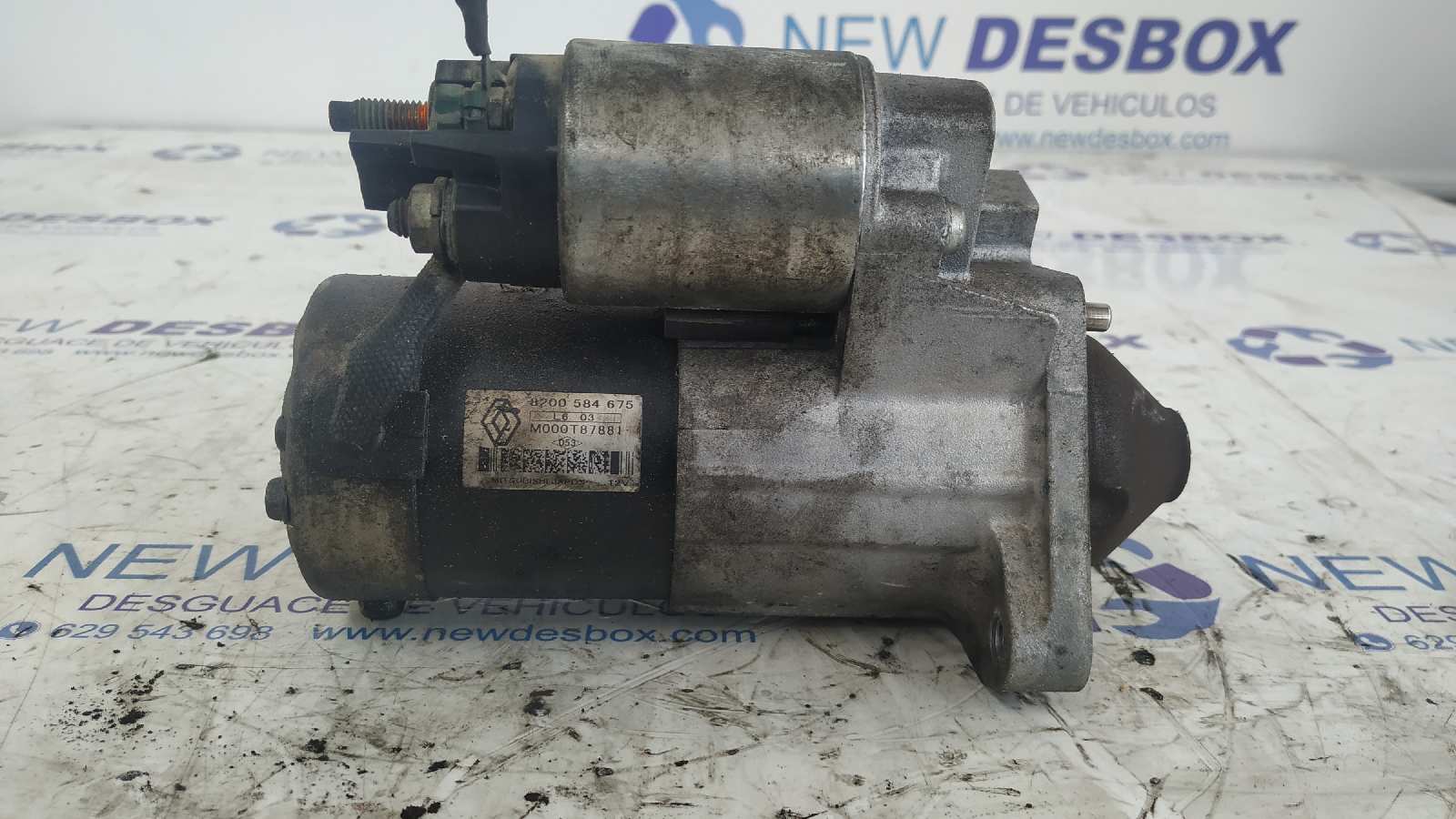 MOTOR ARRANQUE RENAULT KANGOO (F/KC0) - vista 3