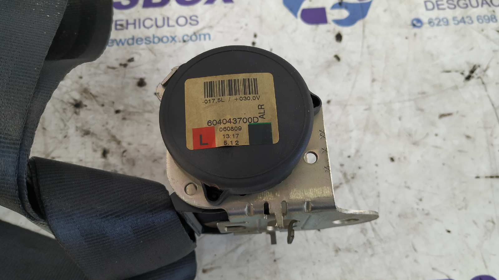 CINTURON TRASERO IZQUIERDO LAND ROVER RANGE ROVER SPORT - vista 5