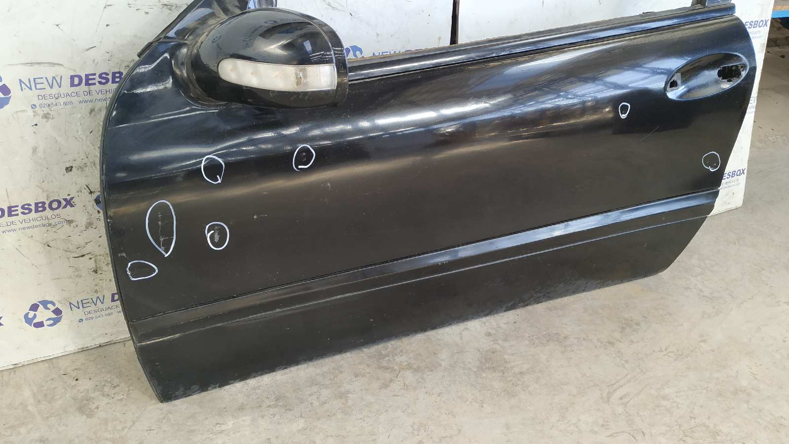PUERTA DELANTERA IZQUIERDA MERCEDES-BENZ CLASE C (W203) SPORTCOUPE - vista 6