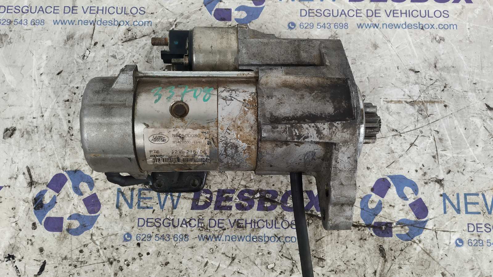 MOTOR ARRANQUE LAND ROVER RANGE ROVER SPORT - vista 5