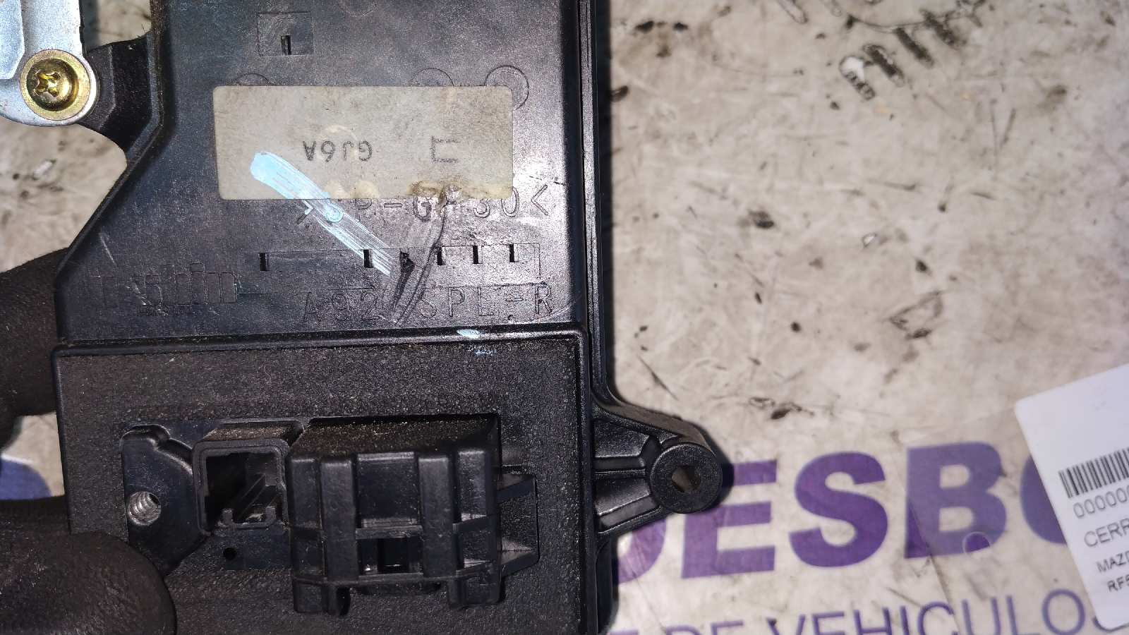 CERRADURA PUERTA DELANTERA DERECHA MAZDA 6 BERLINA (GG) - vista 8