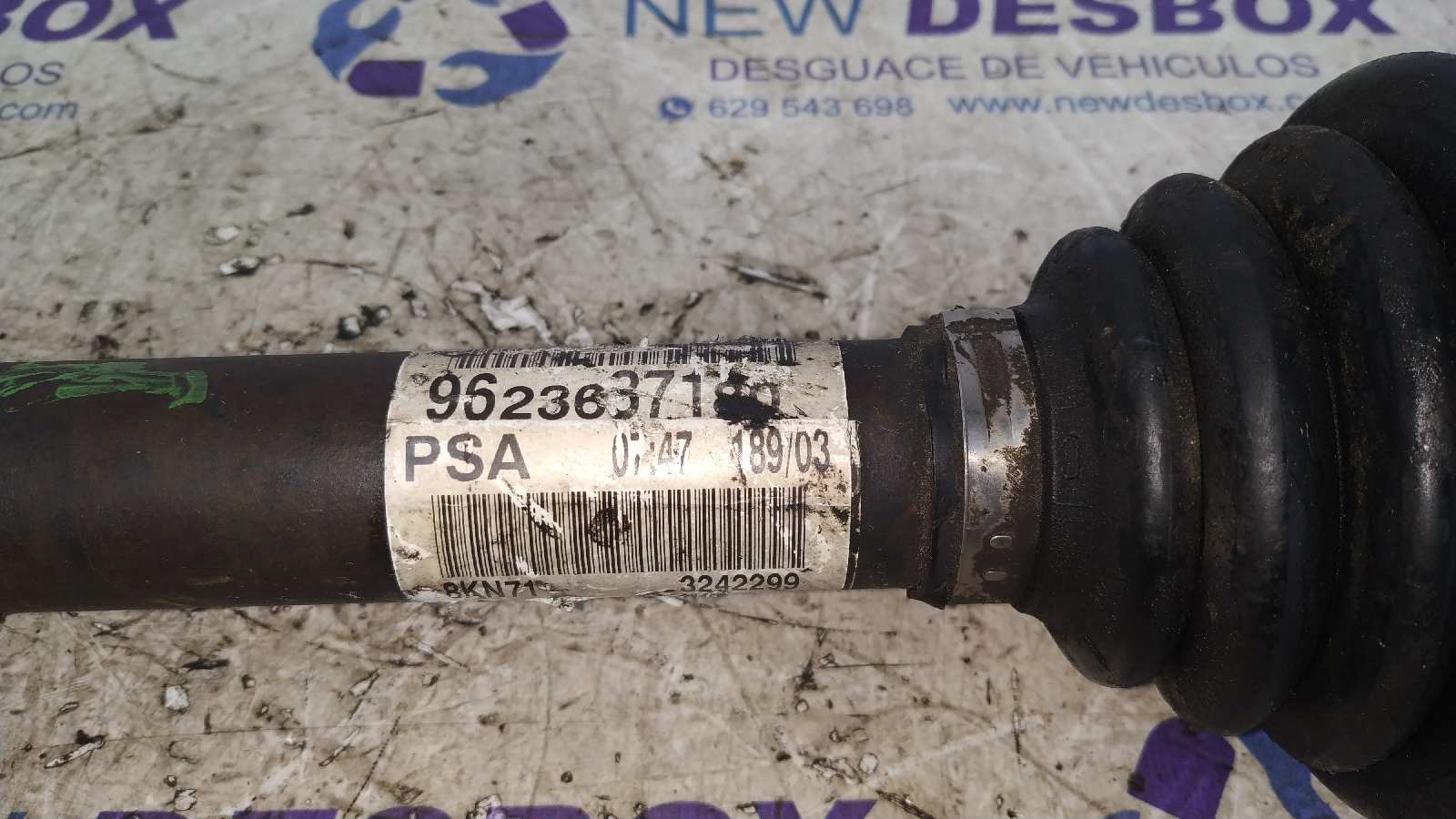 TRANSMISION DELANTERA IZQUIERDA CITROEN XSARA PICASSO - vista 4