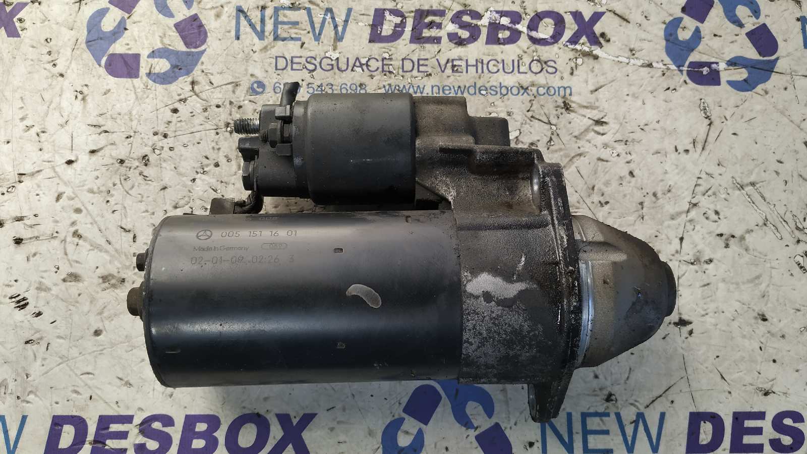 MOTOR ARRANQUE MERCEDES-BENZ CLASE A (W168)