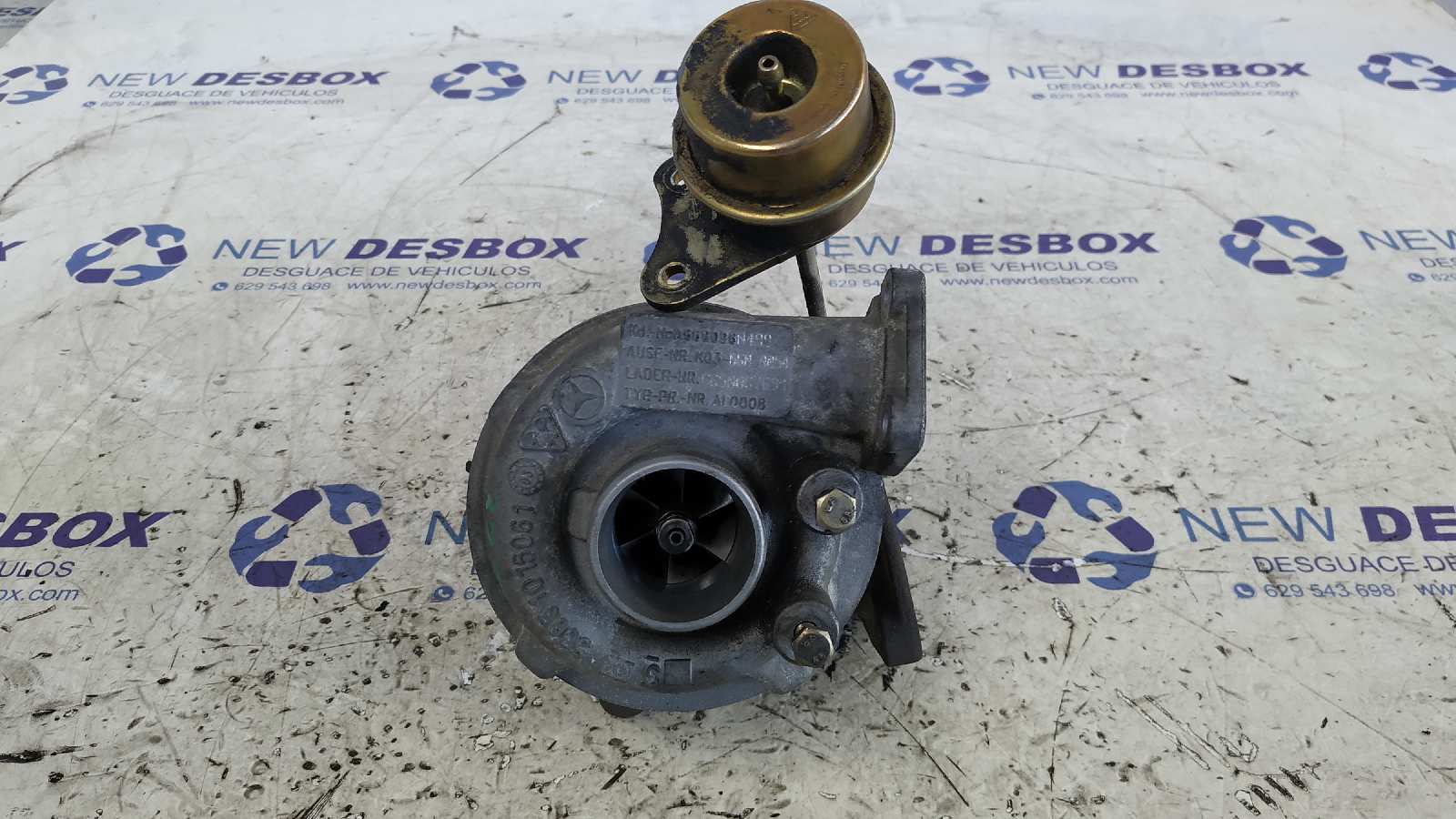 TURBOCOMPRESOR MERCEDES-BENZ CLASE A (W168)