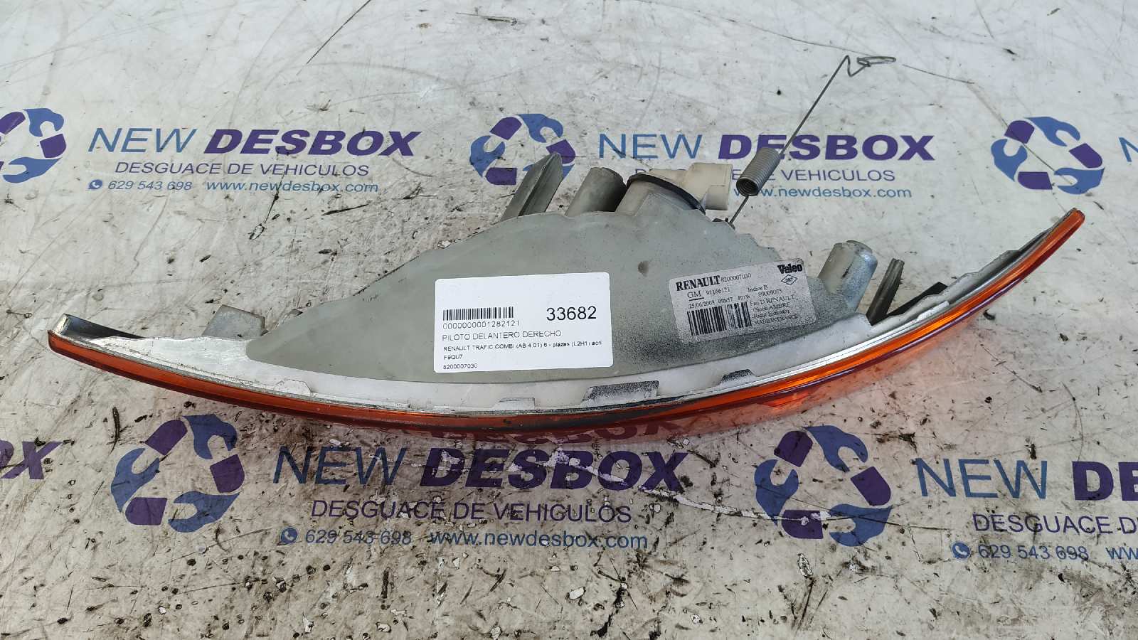 PILOTO DELANTERO DERECHO RENAULT TRAFIC COMBI (AB 4.01) - vista 5