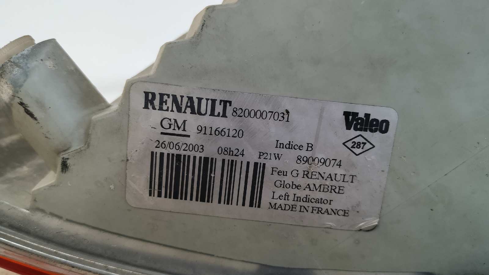 PILOTO DELANTERO IZQUIERDO RENAULT TRAFIC COMBI (AB 4.01) - vista 4