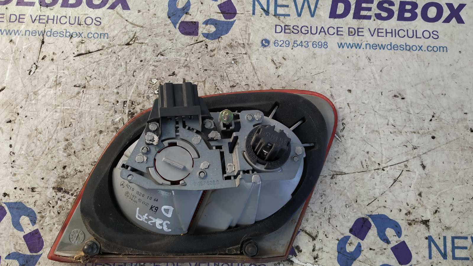 PILOTO PORTON DERECHO MERCEDES-BENZ CLASE E (W210) BERLINA DIESEL - vista 2