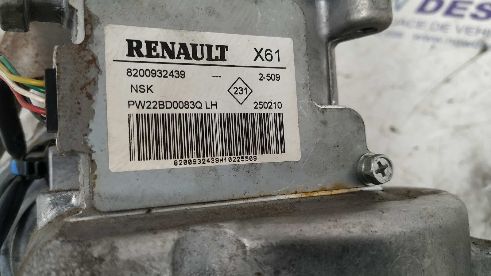 COLUMNA DIRECCION RENAULT KANGOO - vista 4