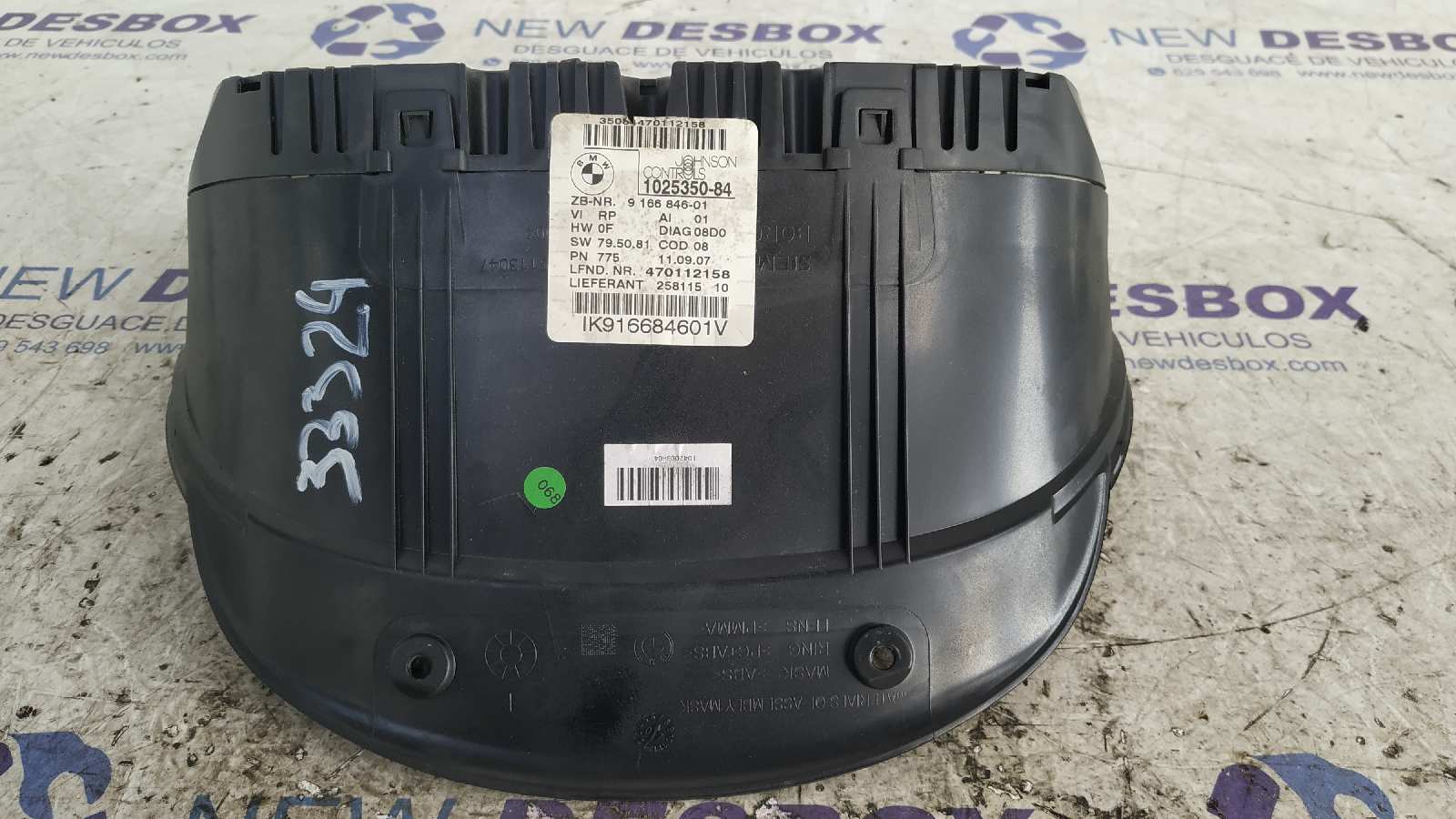 CUADRO INSTRUMENTOS BMW SERIE 3 BERLINA (E90) - vista 2