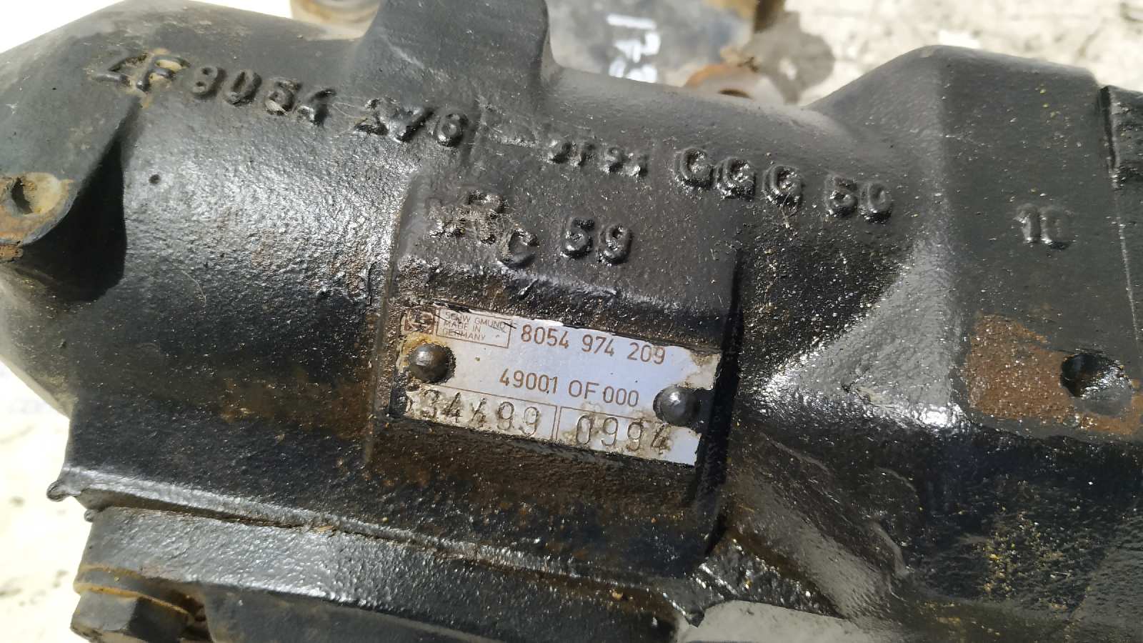 CAJA DIRECCION NISSAN TERRANO (WD21) - vista 5