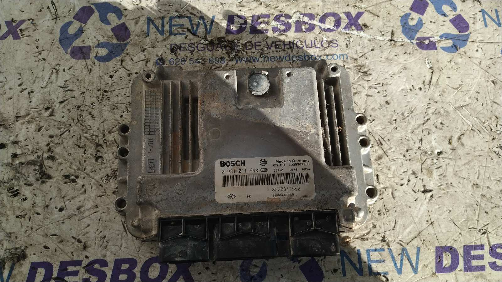 CENTRALITA MOTOR UCE RENAULT MASTER II PH. 2 DOKA/PR. FGST