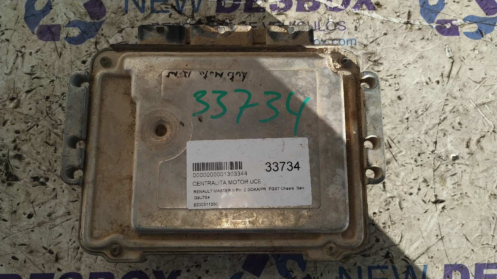 CENTRALITA MOTOR UCE RENAULT MASTER II PH. 2 DOKA/PR. FGST - vista 3