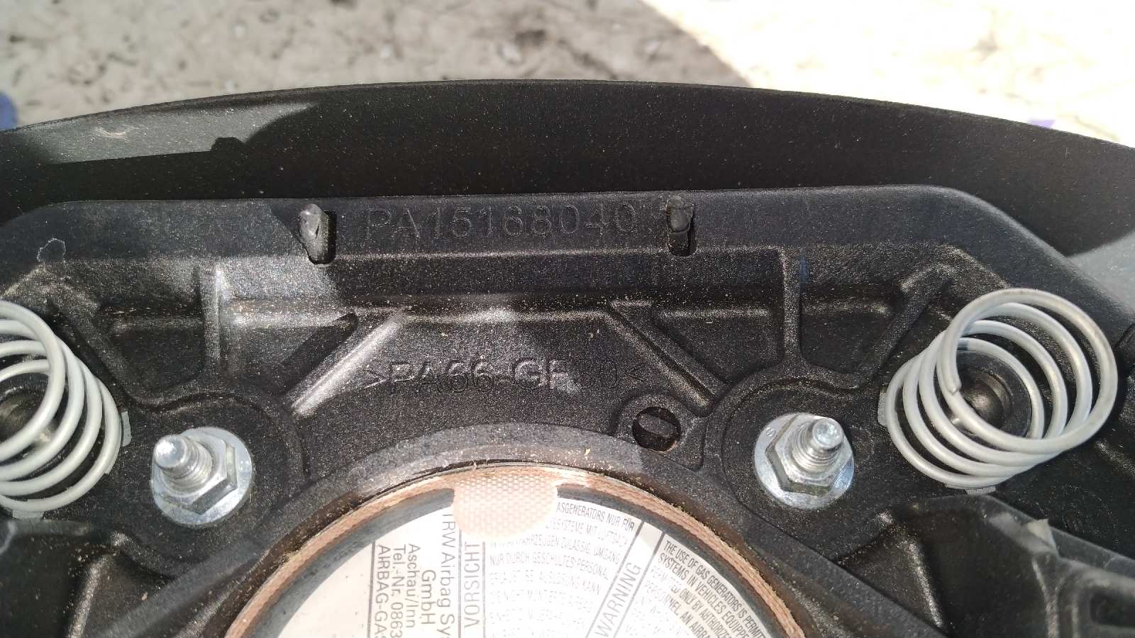 AIRBAG DELANTERO IZQUIERDO RENAULT MASTER II PH. 2 DOKA/PR. FGST - vista 2