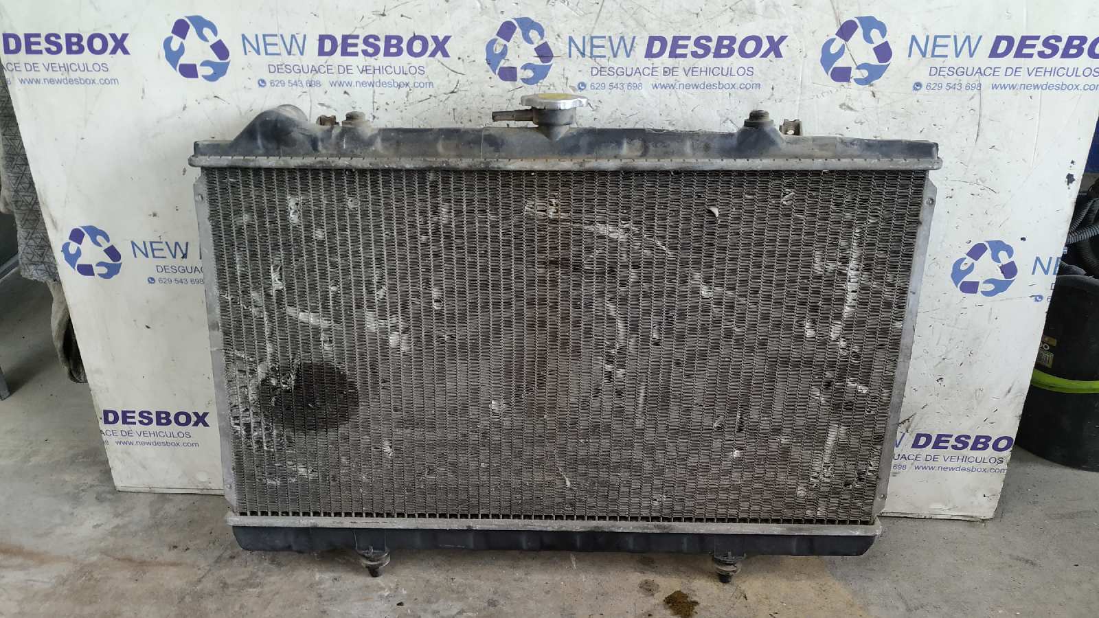 RADIADOR AGUA NISSAN 200 SX (S13) - vista 3