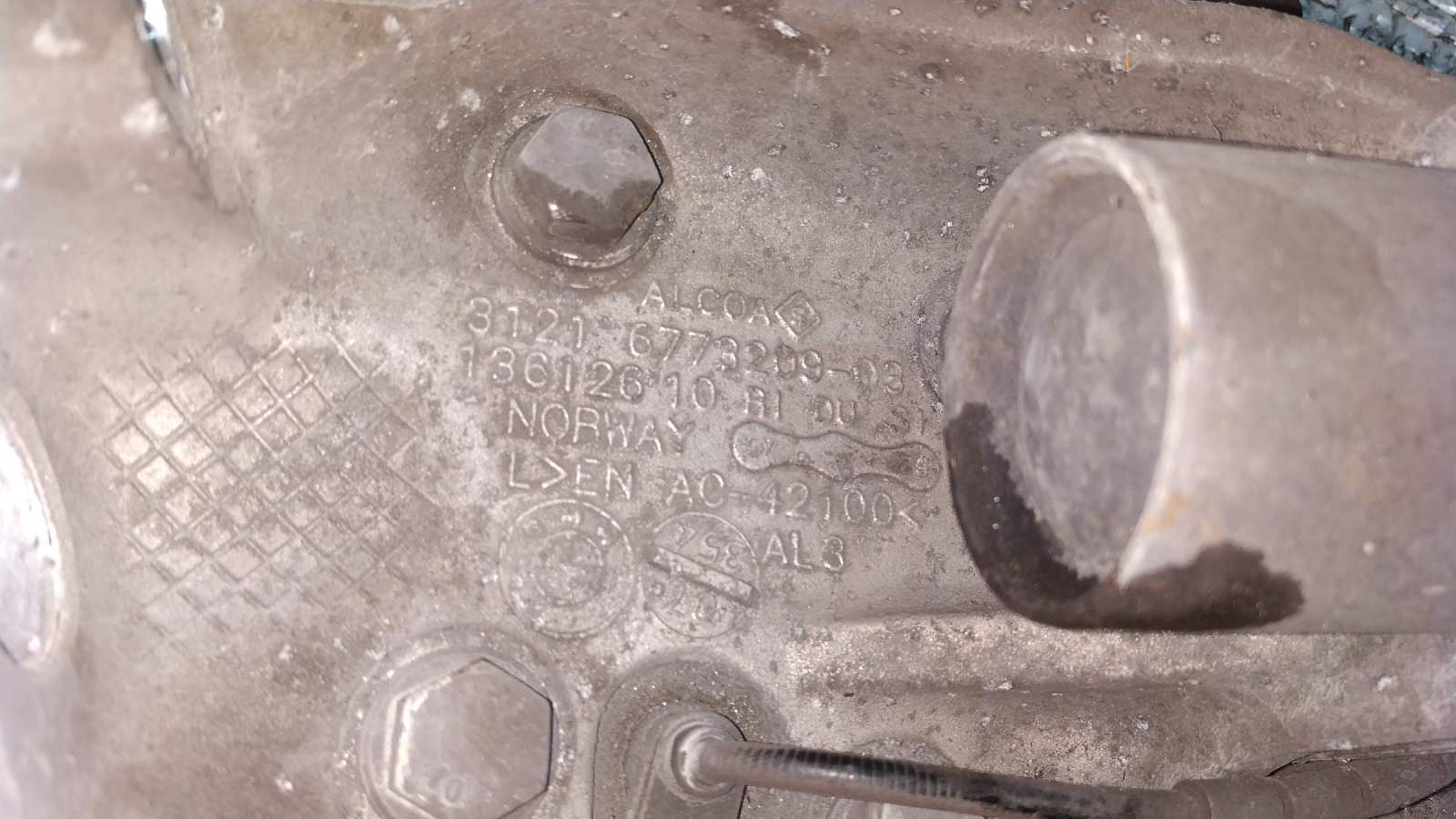 MANGUETA DELANTERA IZQUIERDA BMW SERIE 3 BERLINA (E90) - vista 2