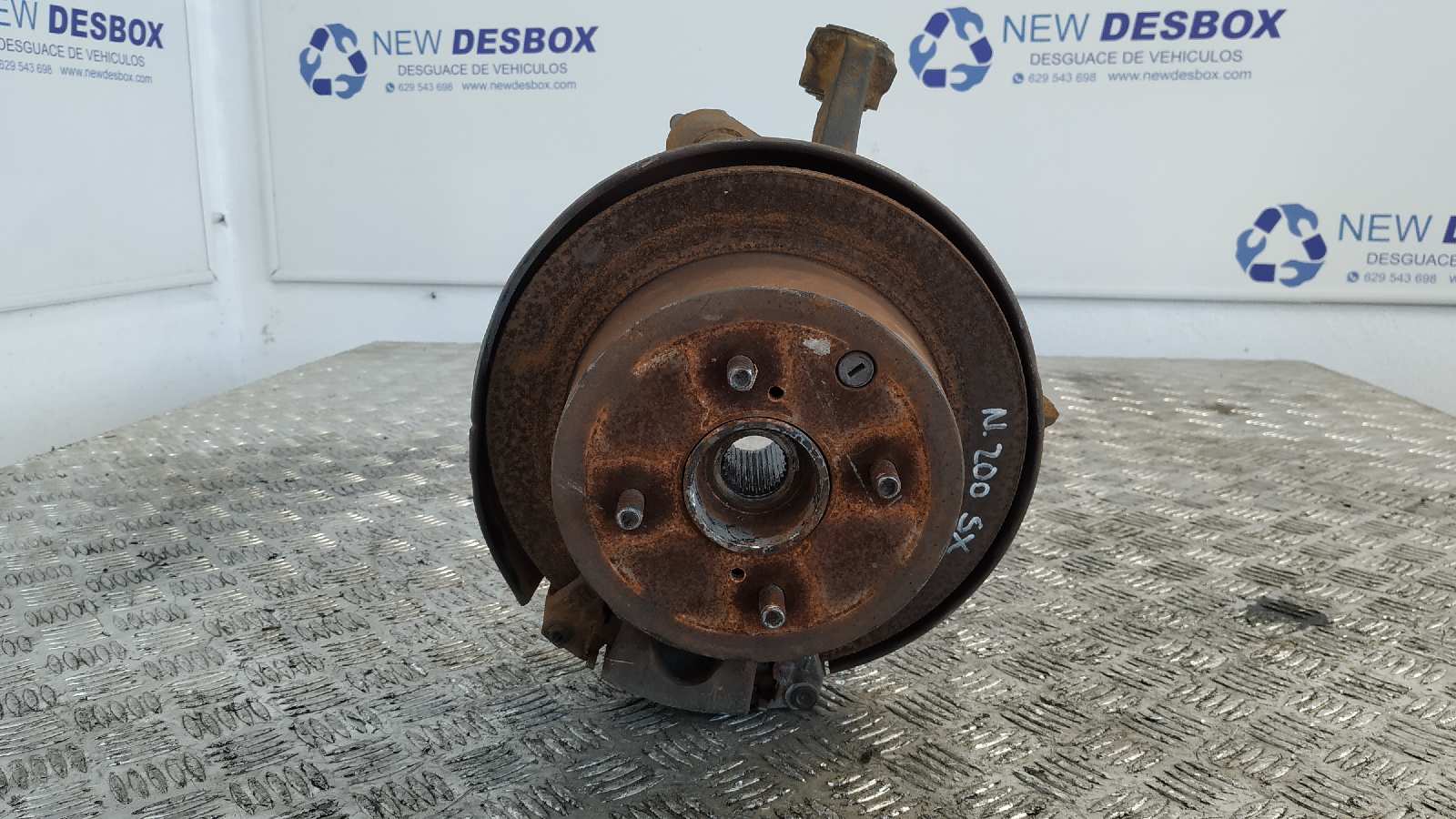 MANGUETA TRASERA DERECHA NISSAN 200 SX (S13) - vista 3