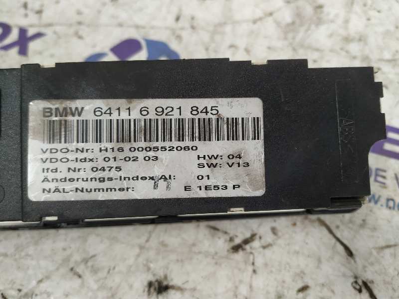 MANDO CALEFACCION / AIRE ACONDICIONADO BMW SERIE 3 BERLINA (E46) - vista 3