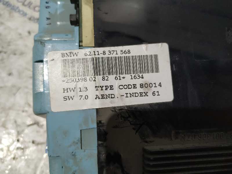 CUADRO INSTRUMENTOS BMW SERIE 3 BERLINA (E36) - vista 7