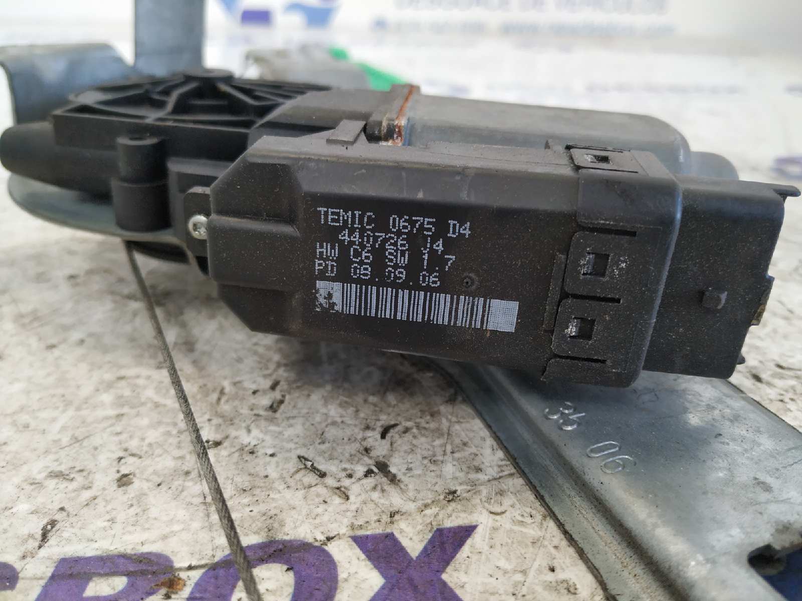 ELEVALUNAS DELANTERO DERECHO RENAULT SCENIC II - vista 4