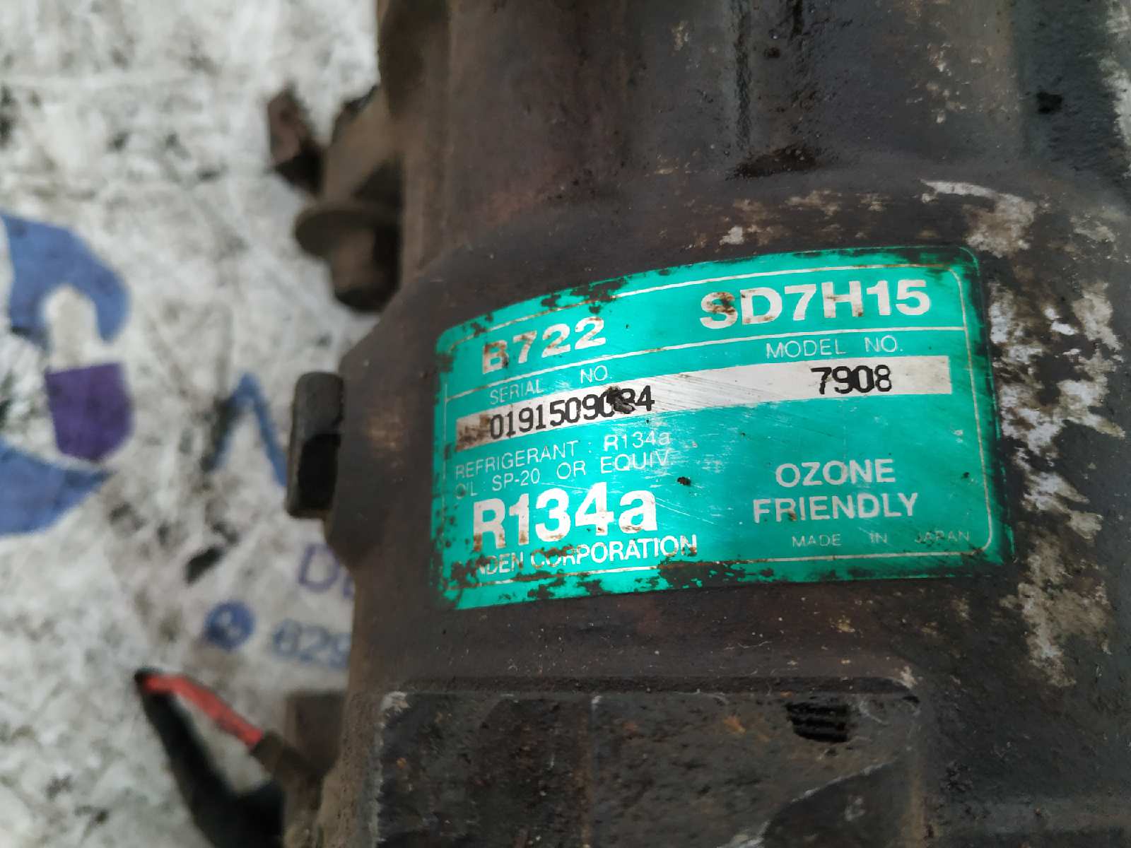 COMPRESOR AIRE ACONDICIONADO PEUGEOT BOXER CAJA ABIERTA (RS2850)(230)(->'02) - vista 4