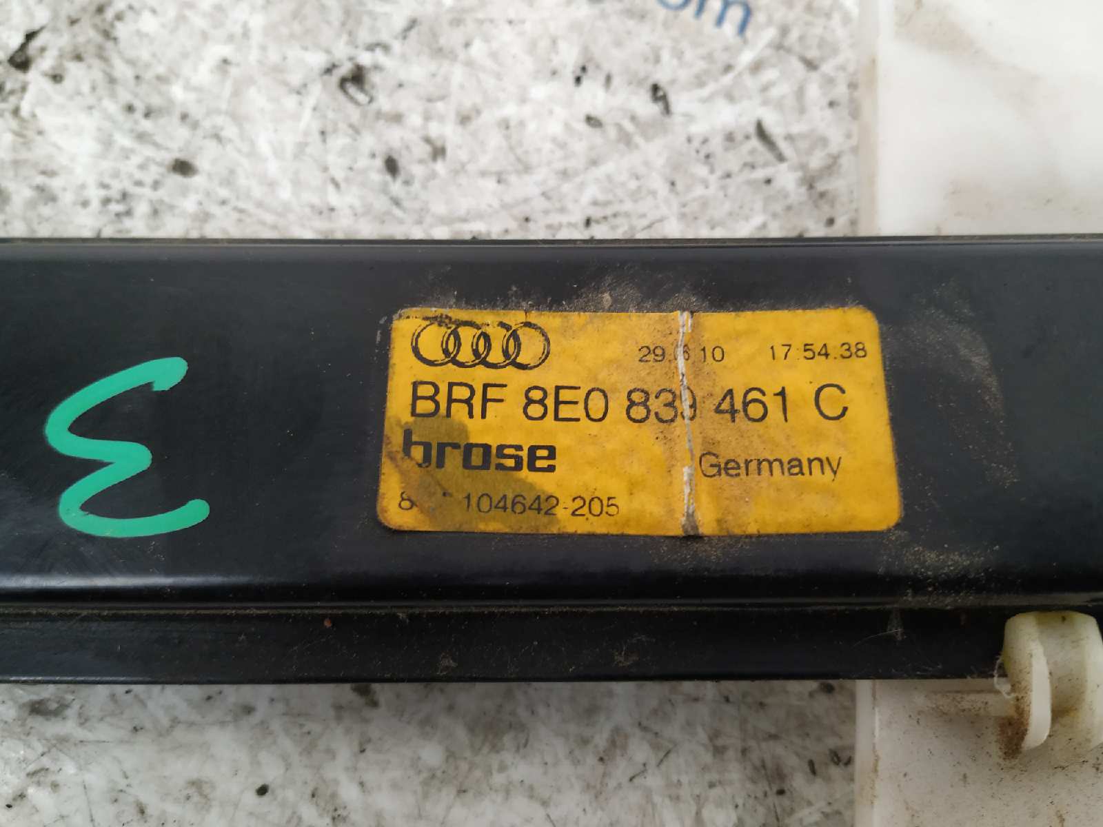 ELEVALUNAS TRASERO IZQUIERDO SEAT EXEO ST (3R5)(2009>) - vista 3