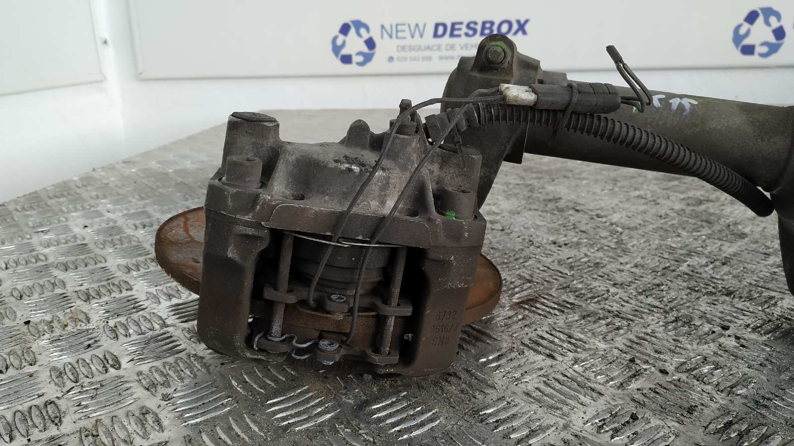 MANGUETA DELANTERA IZQUIERDA CITROEN C15 - vista 2